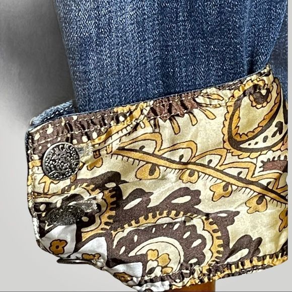 Chico’s Quilted Denim Jacket - Picture 4 of 8